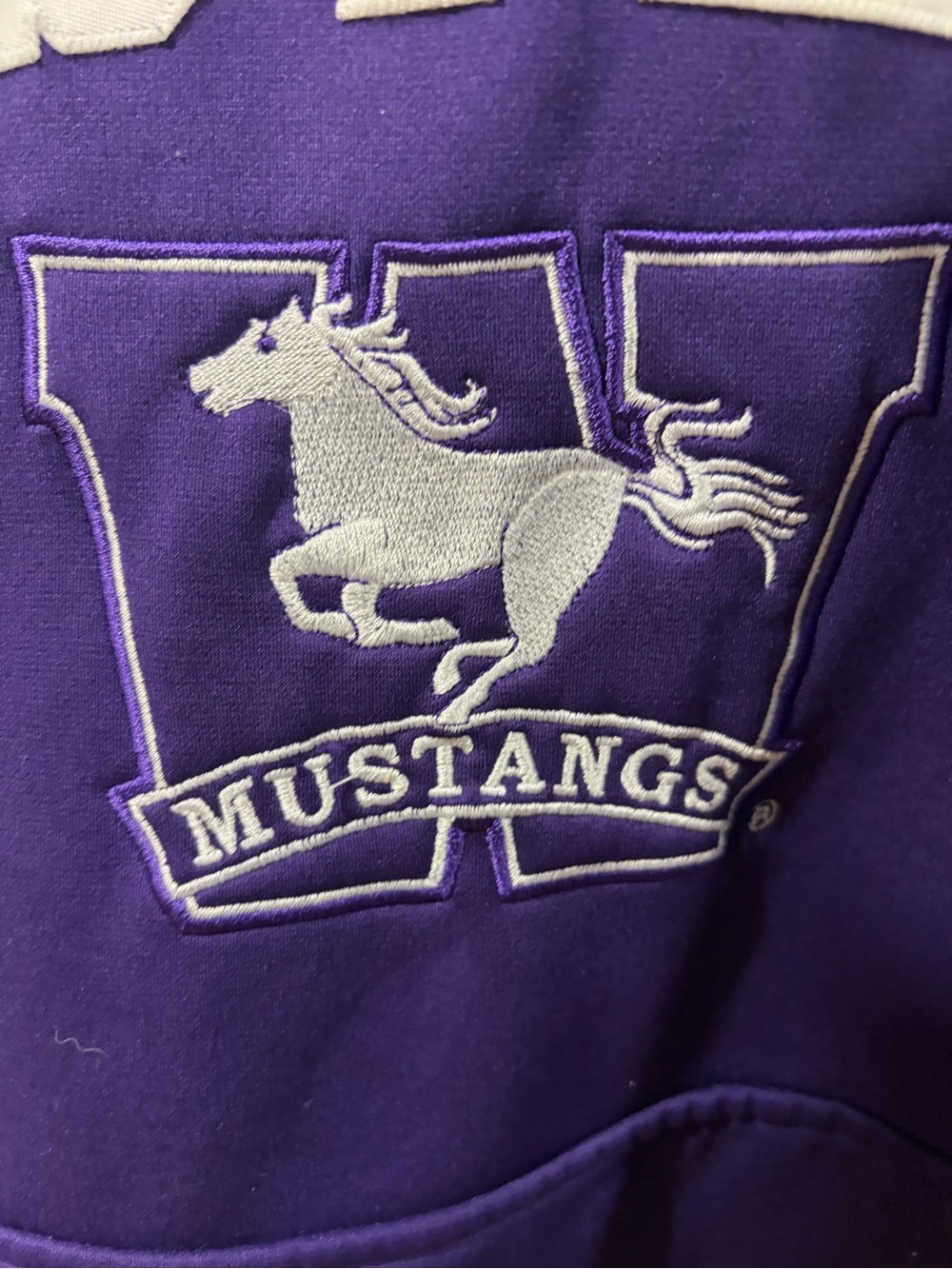 Western University Mustangs Comfy Hoodie Sweater - Picture 4 of 7